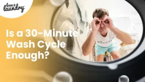 30-minute wash cycle