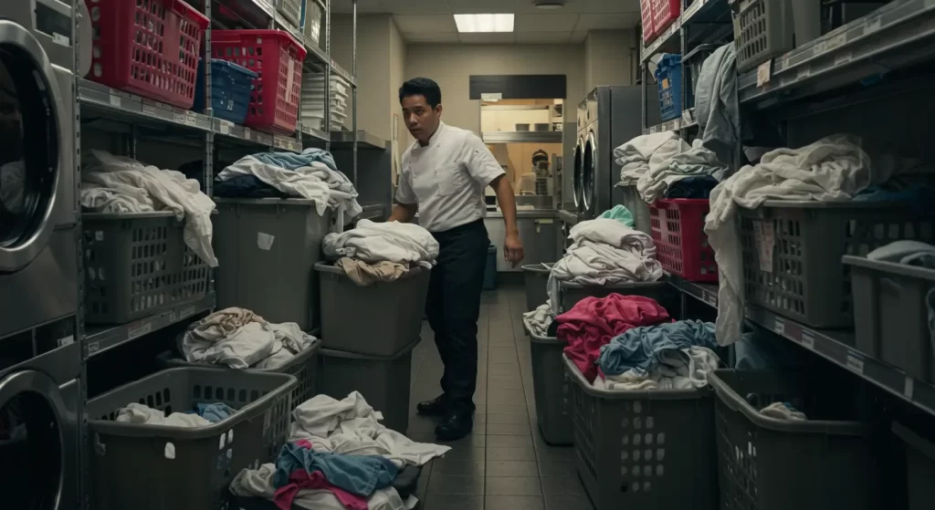 the hidden costs of in-house restaurant laundry