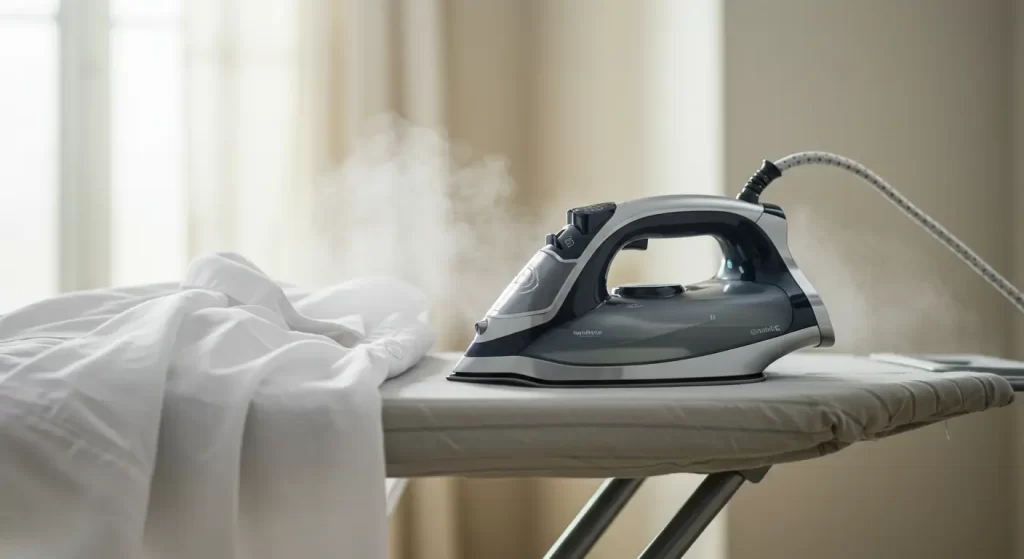 what is steam ironing