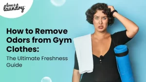 how to remove odours from gym clothes