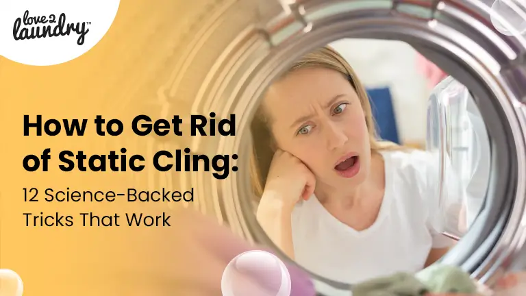 how to get rid of static cling