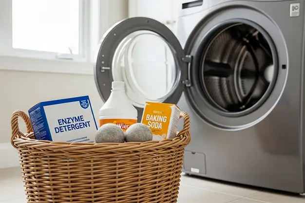 supplies you’ll need before washing beach towels