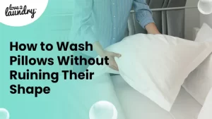how to wash pillows