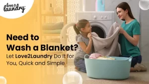 wash a blanket