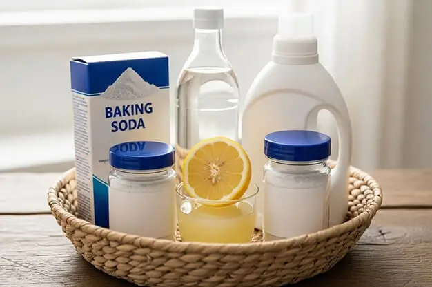 rinse and pre-treat with liquid detergent