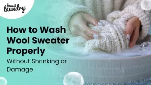 wash wool sweater