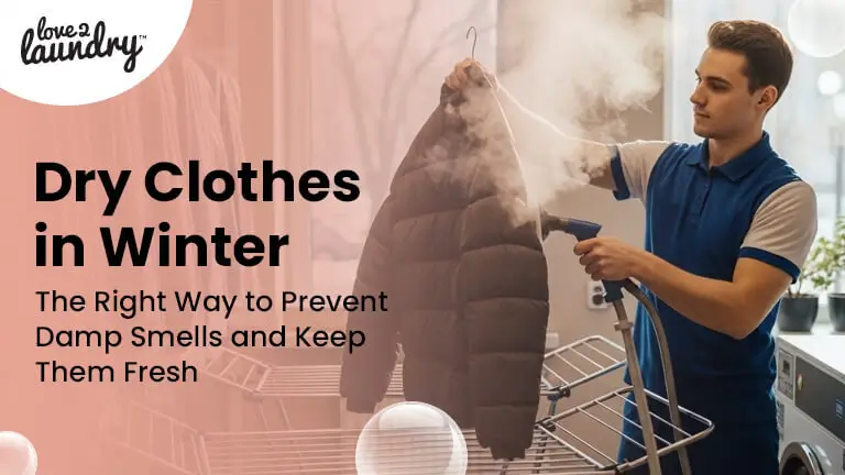 dry clothes in winter