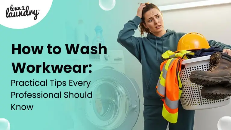 how to wash workwear
