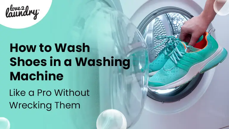 wash shoes in washing machine