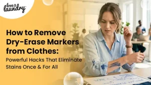 remove dry-erase markers from clothes