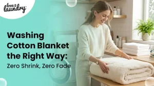washing cotton blanket