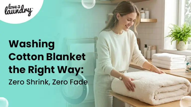 washing cotton blanket
